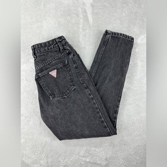 Guess by Georges Marciano Mens Sz 29x26 Button Fly Made in USA Cotton Jeans Vtg - Picture 1 of 12